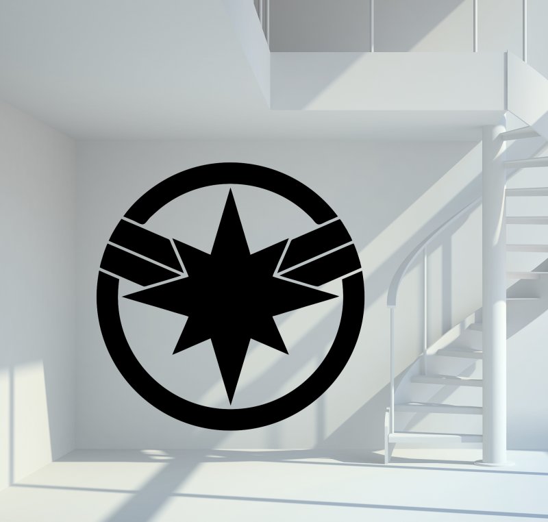 Preview: Wandtattoo Captain Marvel Preview: Wandtattoo Captain Marvel